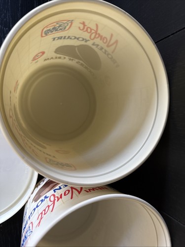 Contenitori yogurt surgelati non grassi gelato coniglietto blu pozzi plastica vintage anni 90 - Foto 6 di 11