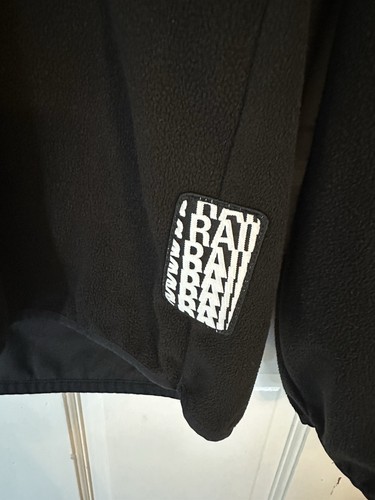Rains Fleece Half-Zip Pullover schwarz Gr. XS Unisex - Bild 2 von 12