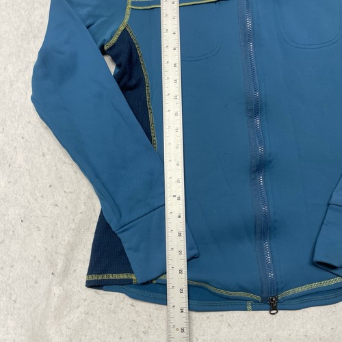 Title Nine Pullover Damen mittelblau Full Zip Fleece gefüttert sportlich - Bild 3 von 7