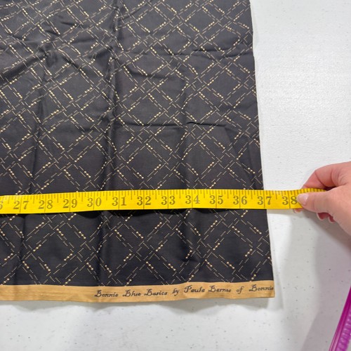 marcu quilting fabric cotton black plaid paula barnes 37x43 1 yard paula barnes - Picture 6 of 10