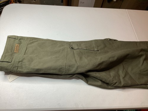 CABELA’S Pants 48 Canvas Olive Green Regular - Picture 10 of 11
