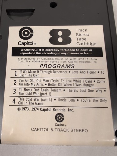 Merle Haggard And The Strangers- If We Make It Through December 8-Track - Picture 4 of 6