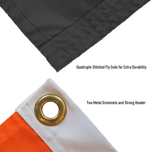 Philadelphia Flyers Logo Insignia Flag - Picture 6 of 6