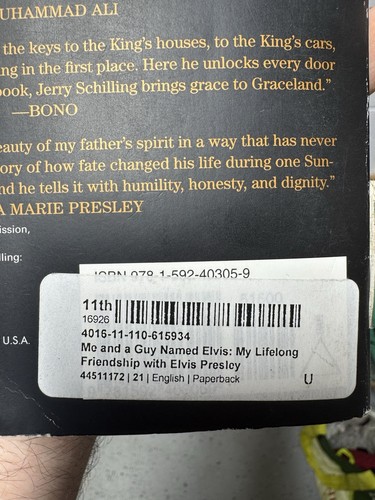 Me and a Guy Named Elvis: My Lifelong Friendship with Elvis Presley Book Good - Picture 3 of 8