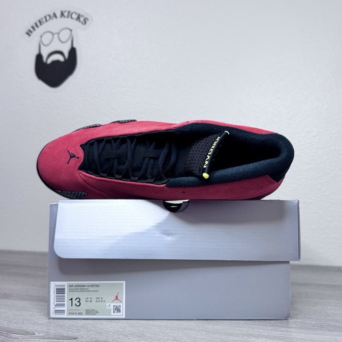 Taille 13 - Air Jordan 14 Retro Ferrari (2025) IF5015-600 Homme Neuf - Photo 7/10
