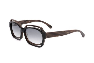 Veronika Wildgruber Sunglasses SIA W010 011 2 B BLACK BROWN 66/16/ Women