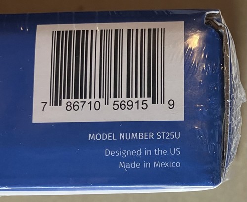 NIB SENSI LITE ST25U WI-FI SMART PROGRAMMABLE THERMOSTAT, Black, Factory Sealed - Picture 5 of 5