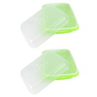 2 Sets Sprout Trays Plastic Planting Germination Tray with Cover