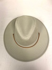 Triangle Sport Headwear Cloth Safari Structured Mesh Hat (Natural, One Size) NEW