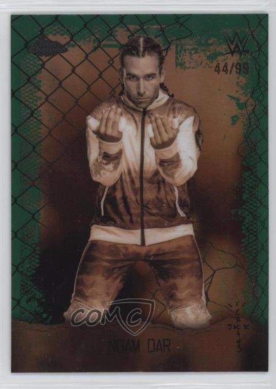 2025 Topps Chrome WWE x Cactus Jack Astroknights Green Refractor 44/99 Noam Dar