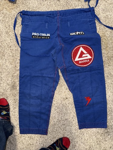 Gracie Barra Limited GB Equipe Edition Blue Kimono/Pants Brazilian Jiu-Jitsu A1 - Picture 8 of 8