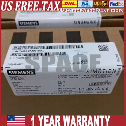 New Siemens 6AU1 425-0AA00-0AA0 6AU1425-0AA00-0AA0 US FREE TAX - Picture 1 of 3