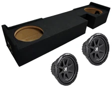 Kicker Ford F-150 00-03 43C104 10" C10 Series Sub & FORD03EX2X10 Box Enclosure