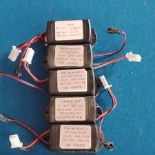 5 Pack AC 100-240V to DC 12V 1A Corded Power Supply Modules w/ Connectors