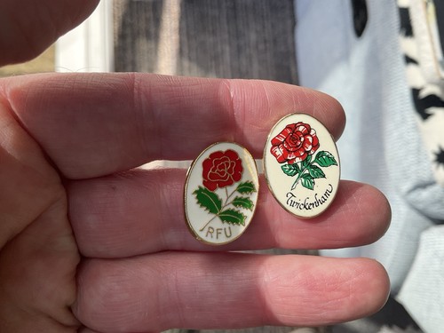 Twickenham & Rugby Football Union Pin  Badges For England Supporters - Picture 5 of 5