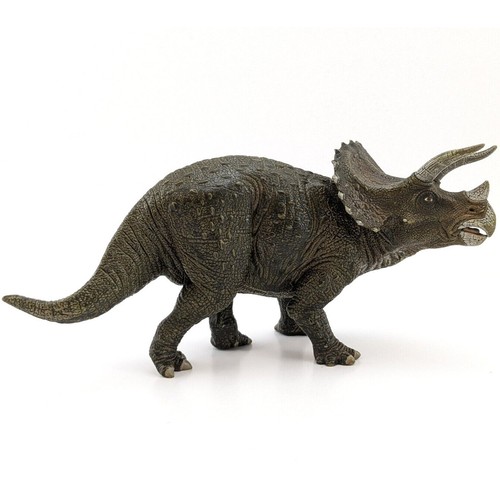 Papo 2006 Triceratops Dinosaur Figure 9 Inch by 4 Inch - Picture 7 of 14
