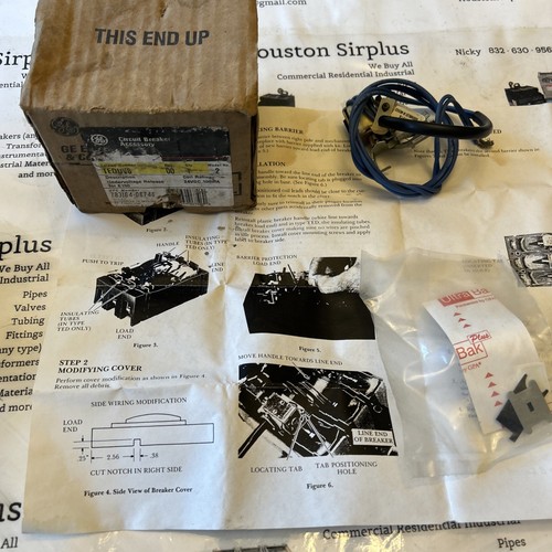 NEW G.E. TEDUV8 UNDERVOLTAGE RELEASE FOR E150 BREAKER 24VDC 100mA - Picture 3 of 3