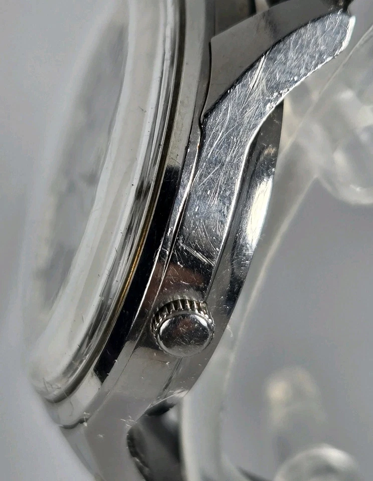 SEIKO 5 AUTOMÁTICO HOMBRE SPORTSMATIC DIAPOSITIVA 36mm ACERO INOXIDABLE IMPERMEABLE Foto 3 de 4