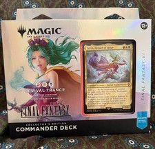 Factory Sealed Final Fantasy X Revival Trance Commander Deck Collector's Edition