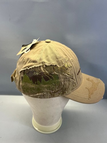 Gorra de béisbol ajustable International Paper Mossy Oak bronceado ciervo nueva con etiquetas - Imagen 4 de 6