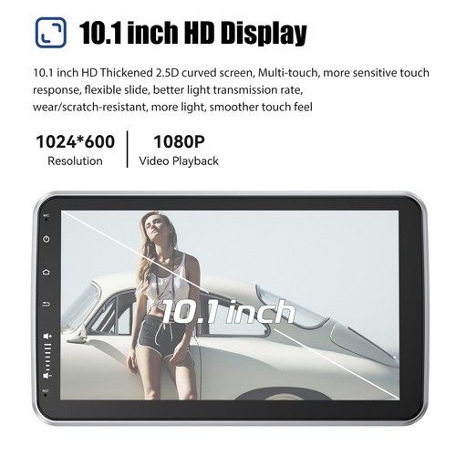 4+64GB Android 13 Carplay Autoradio GPS Navigatore 1 DIN 360° Girevole Touch Screen - Foto 3 di 14