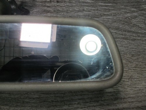 06-09 MERCEDES W164 ML-CLASS AUTO DIM INTERIOR REAR VIEW MIRROR W HOMELINK OEM - Picture 3 of 12