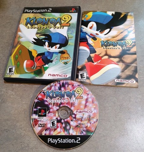 PS2 Klonoa 2: Lunatea's Veil - Complete Clean Authentic Tested + Registration ๐