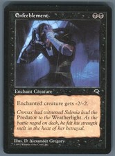 Magic_the_gathering Tempest Enfeeblement #133 Near Mint or Better