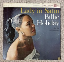 Billie Holiday Lady In Satin Vinyl LP Columbia CL 1157 Unbreakable VG/VG+ Billie Holiday Lady In Satin Vinyl LP Columbia CL 1157 Unbreakable VG/VG+