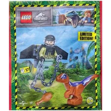 LEGO Jurassic World Jet Pack Ranger con Bolsa de Papel Raptor 122332 (SELLADO)