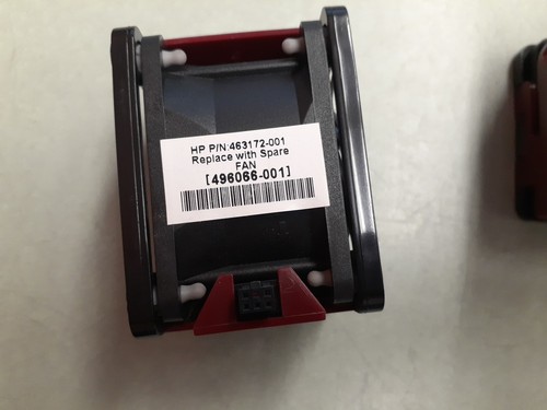 (2) NIDEC V60E12BS1A7-09A032 Ultra Flo Fans 463172-001 496066-001 - Picture 3 of 3