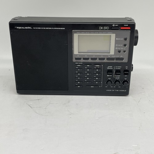 Radio Shack Realistic DX-390 AM/FM/SSB Weltband Kurzwellenradio *GETESTET LESEN
