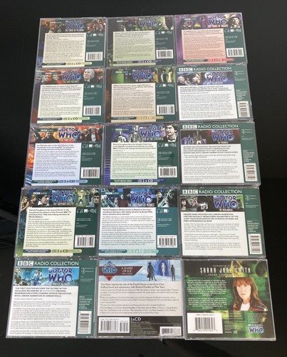 Dr Who BBC Radio Collection - Original TV Series Sound Track CD’s + More x 15 - Picture 8 of 16