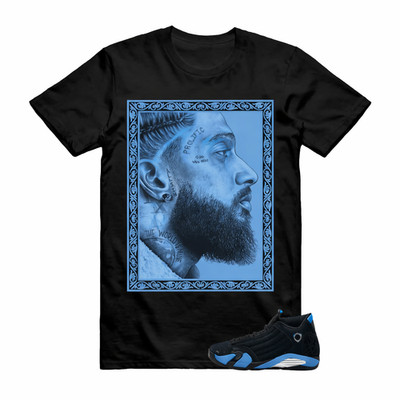 Shirt to Match jd 14 Black University Blue 2026 13 T Shirt Match NIP