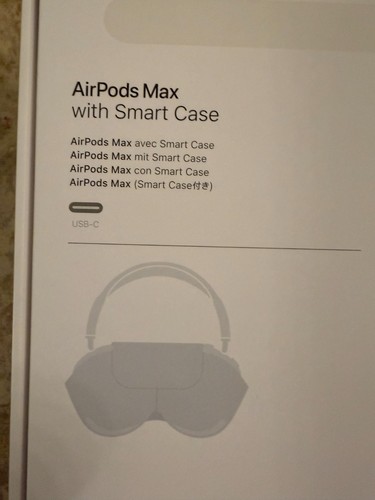 Apple AirPods Max Bluetooth Headphones MWW43AM/A Midnight 2024 USB-C Model A3184 - Photo 8 sur 12