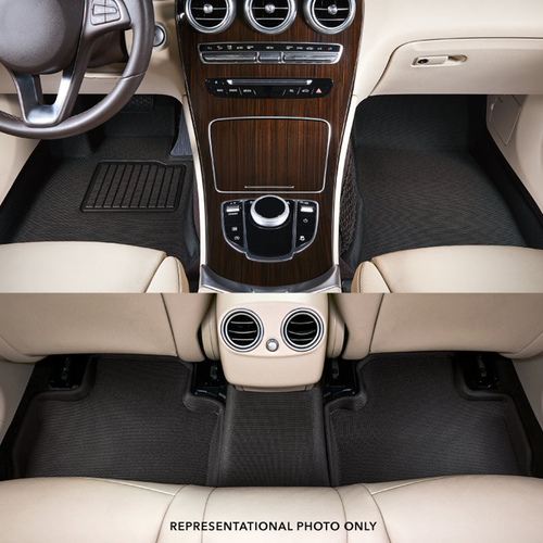 3D MAXpider Floor Liner Custom Fit All-Weather KAGU Black For 2008-2014 BMW X6 - Picture 3 of 9