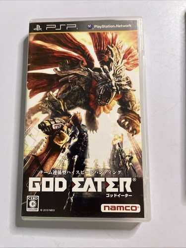 God Eater 1 & 2 PSP Sony PlayStation Portable JAPAN Game Complete - Picture 2 of 7