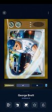 Digital 2025 Topps Bunt Bowman George Brett Anime Gold Legendary #/50