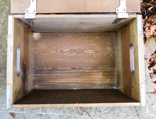 Grande scatola portaoggetti vintage Proctor & Gamble pubblicità legno sapone avorio - Foto 8 di 10