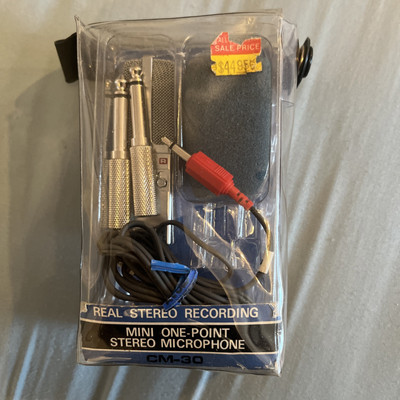 Aiwa CM-30 Mini Stereo Condenser Microphone, New in Box | eBay