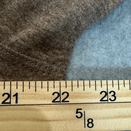 Wetterfestes Vintage Herren The Vintage Henley Hemd Kurzarm Große L Taupe - Bild 10 von 11