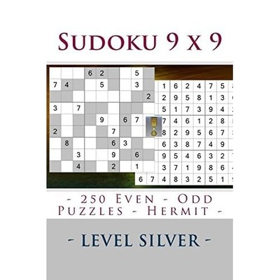 Sudoku 9x9-250 Even-Odd Puzzles-Hermit-Level Silver : C -  NEW Andrii Pitenko 20