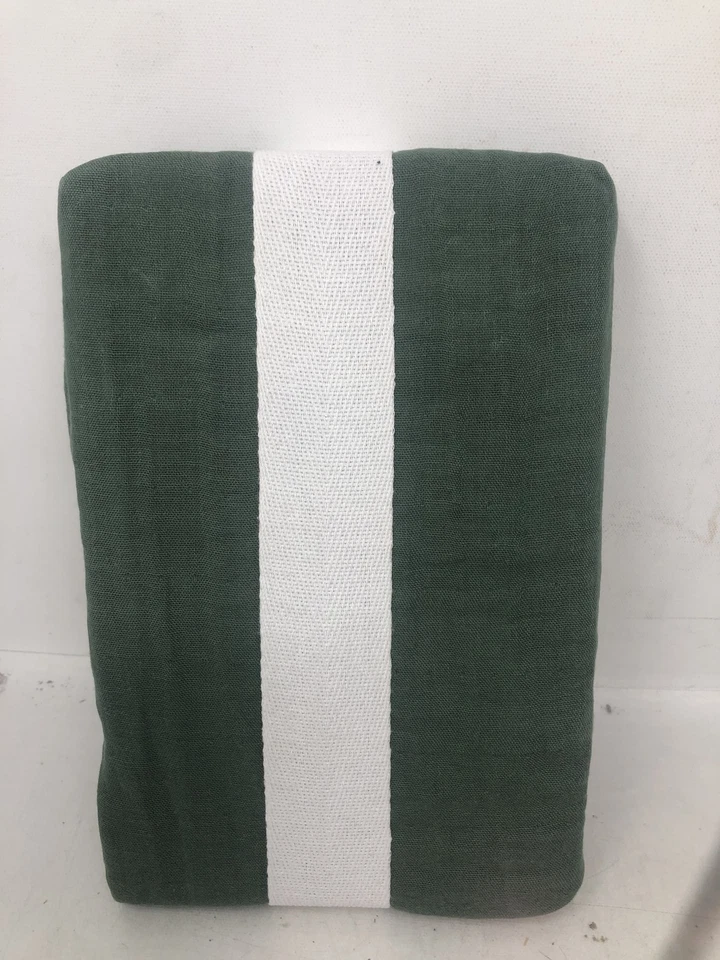 Sábana Ajustable Cuna Bebé Gasa Algodón Orgánico Verde Pino Supersuave Crate&Kids Foto 4 de 4