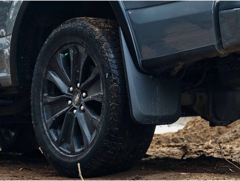 Husky Custom Frt Mud Flaps Fit 02-08 Ram 1500/03-09 Ram 2500/3500 w/o OE Flares Foto 4 de 4