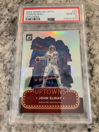 2024 Panini Donruss Optic - Uptowns John Elway #23 PSA 10!!!