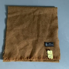 100% cashmere scarf By Handcraft Inc Brown