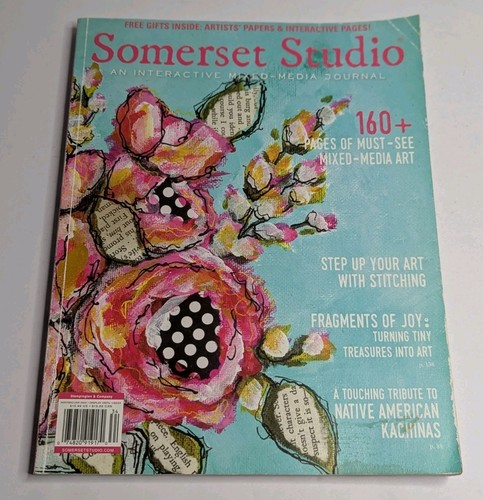 Somerset Studio Magazin Nov/Dez/Jan 2024 Interaktives Mixed Media Journal