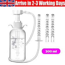 Reusable Vaginal Douche Washing Device Irrigating Enema Anal Cleaning Bottle