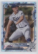 2021 Bowman Sapphire Edition Aqua Refractor 87/99 Nick Bitsko #BCP-143 0aw6