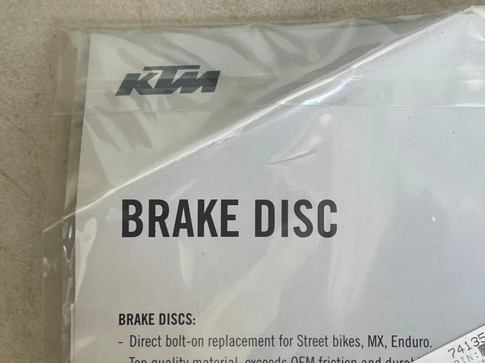 NUEVO OEM KTM 45209060000 Disco de freno delantero 160 mm Rotor Husqvarna Foto 4 de 4